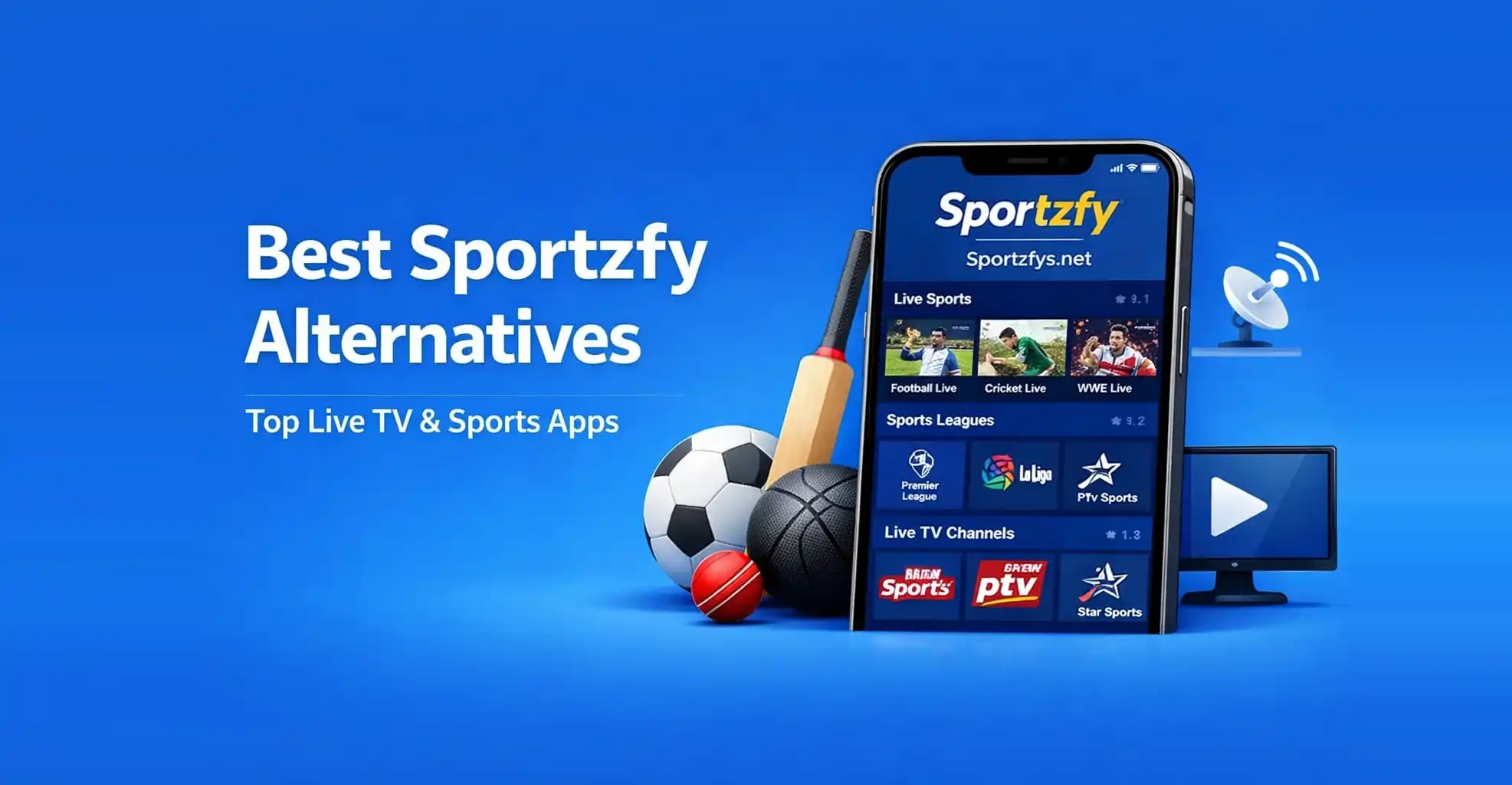 Best Sportzfy Alternatives – Top Live TV & Sports Apps