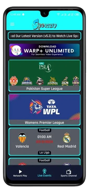 Sportzfy TV